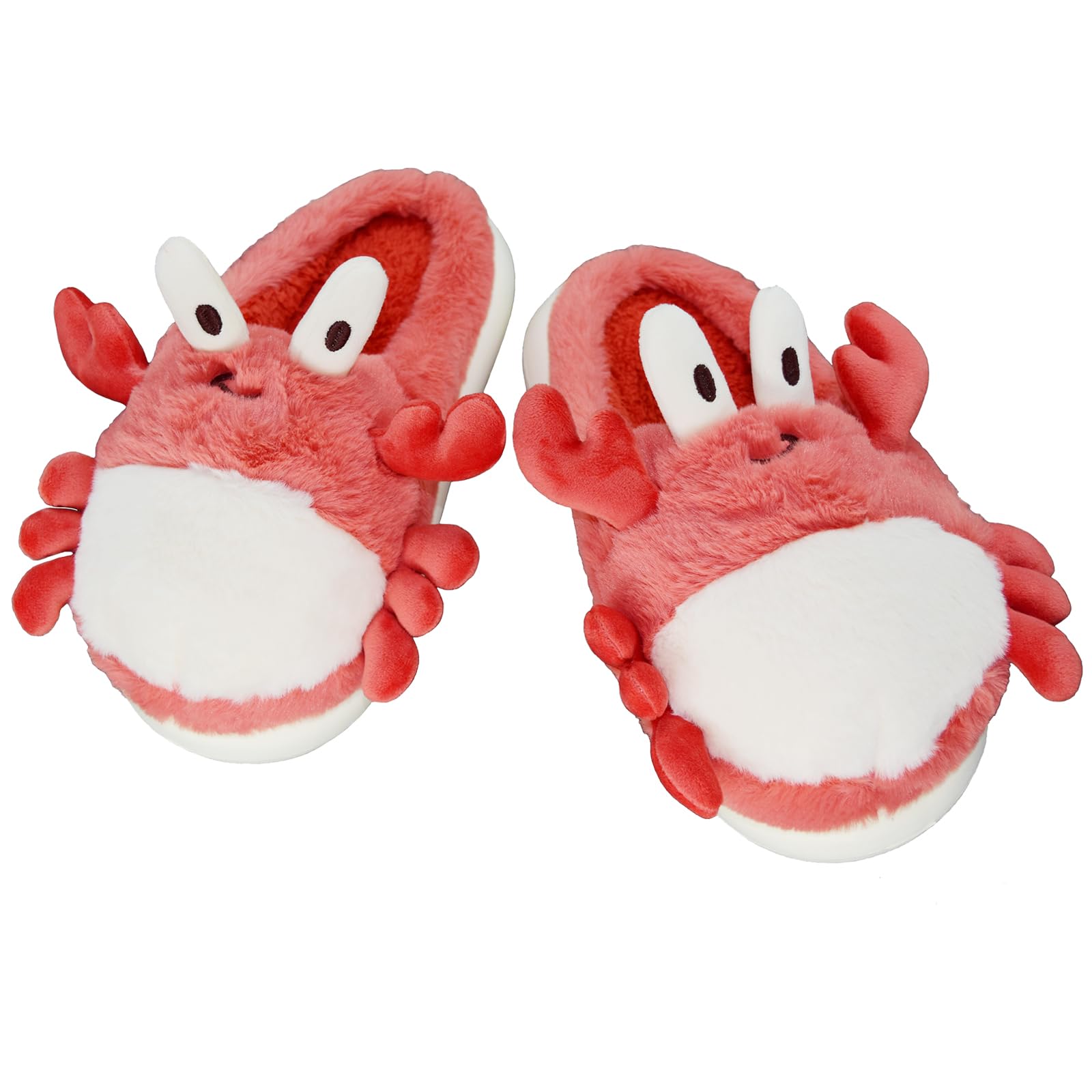 Women's Soft Fuzzy Animal Fleece Slippers - Warm Cozy Indoor House Shoes with Non-Slip Sole for Winter | Perfect for Relaxing at Home, Lounging & Keeping Feet Toasty