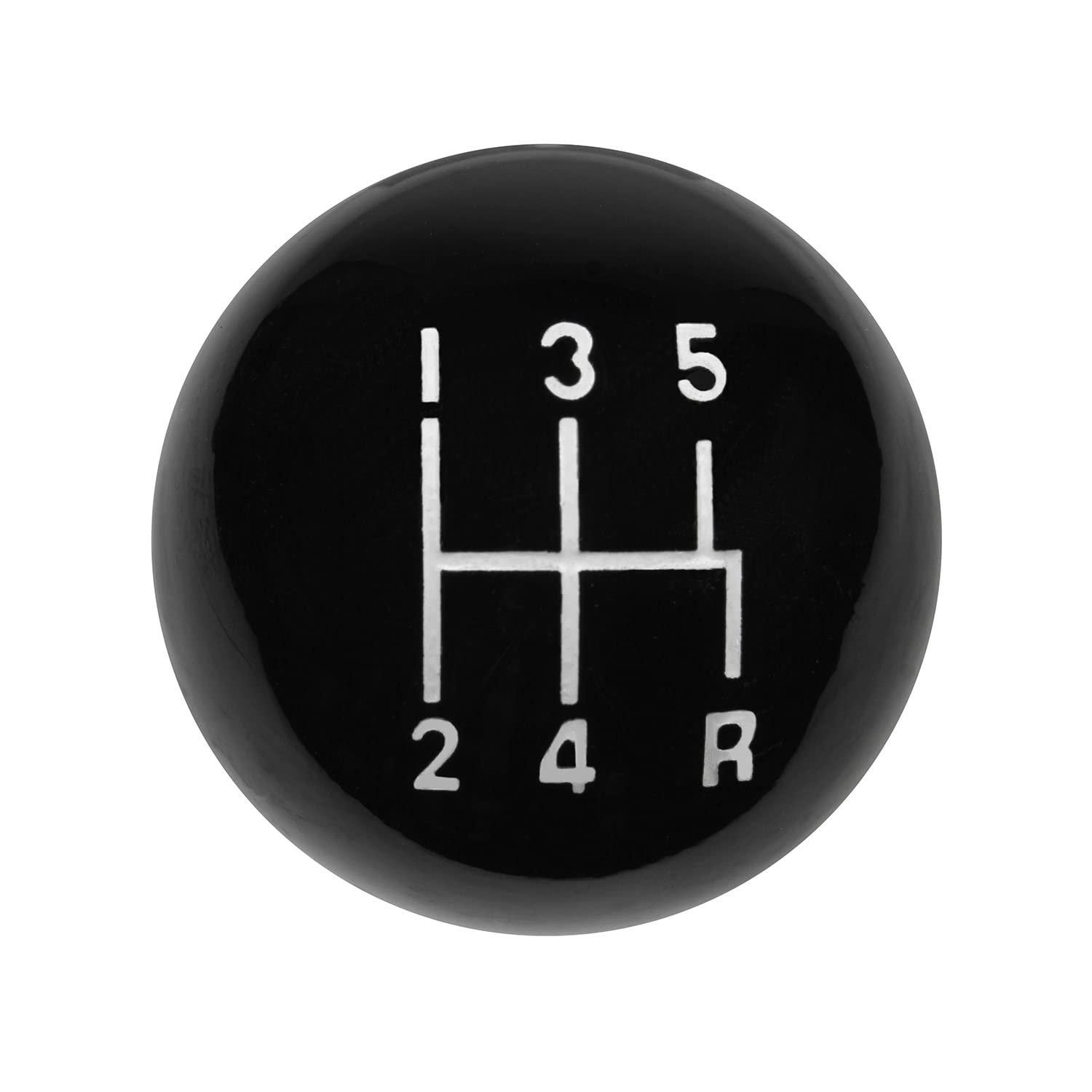 Hurst 1630114 Black 5-Speed Classic Shifter Knob for Manual Transmission Cars - Perfect for Muscle Cars, Hot Rods & Vintage Vehicles
