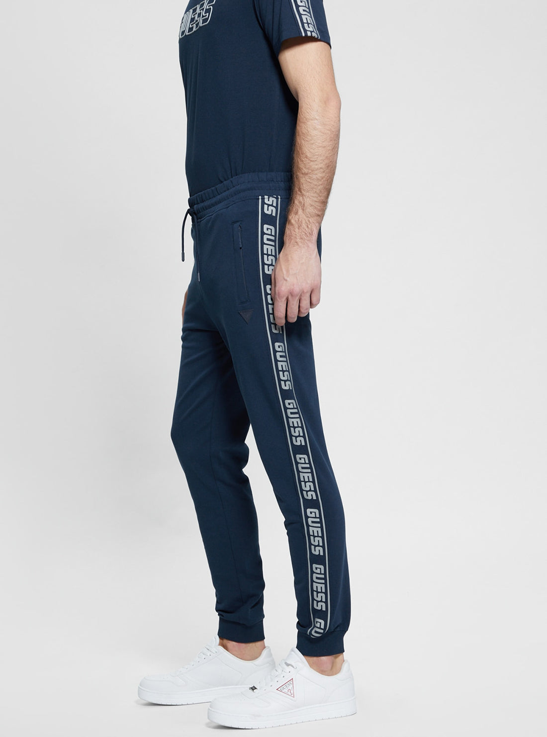 Eco Blue Arlo Active Trackpants - Lightweight Breathable Joggers for Men & Women - Perfect for Running, Yoga & Gym Workouts