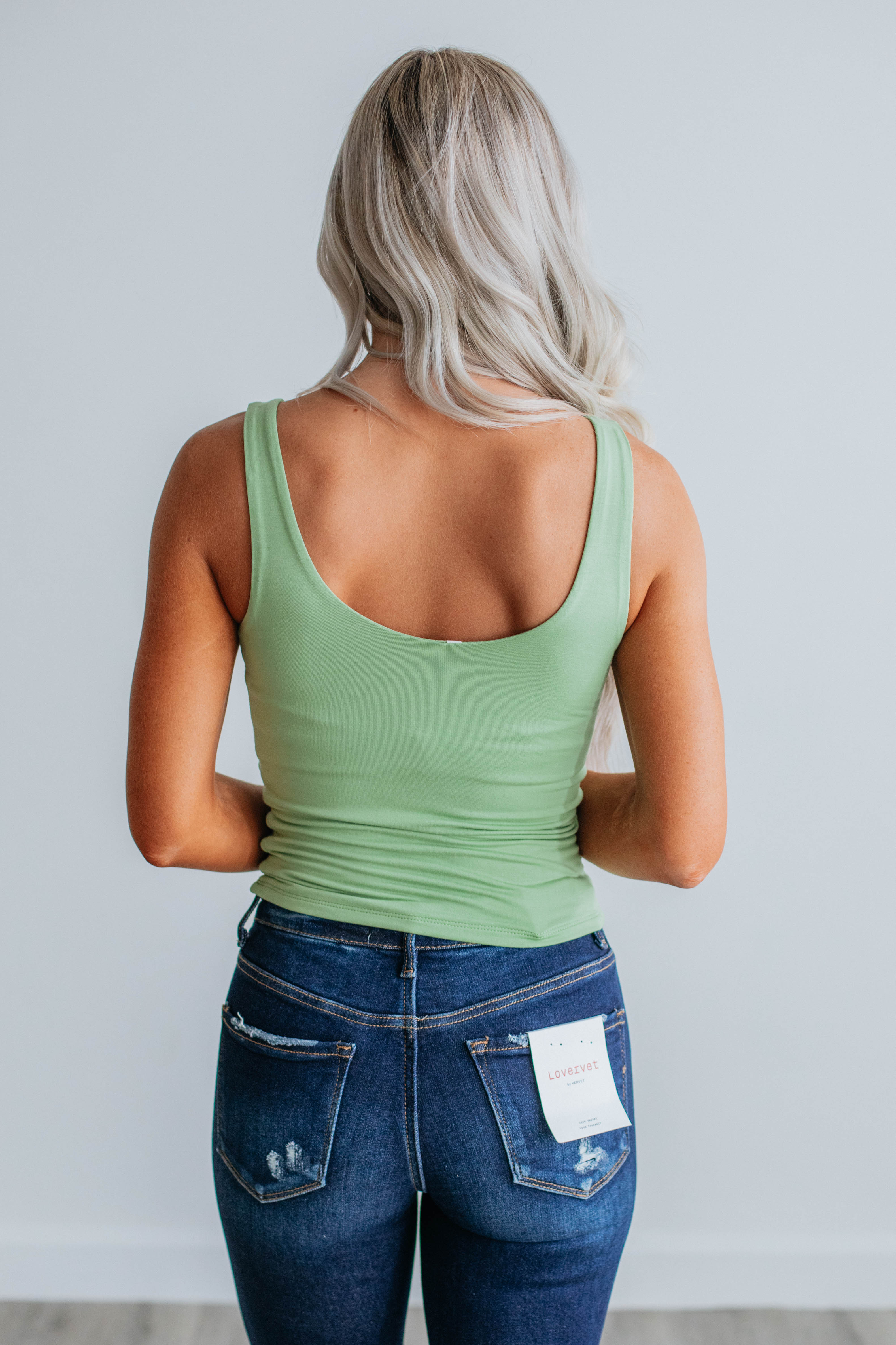 Delta Basic Tank Top for Women - Soft Cotton Comfort Fit Casual Tee - Perfect for Yoga, Running & Everyday Wear