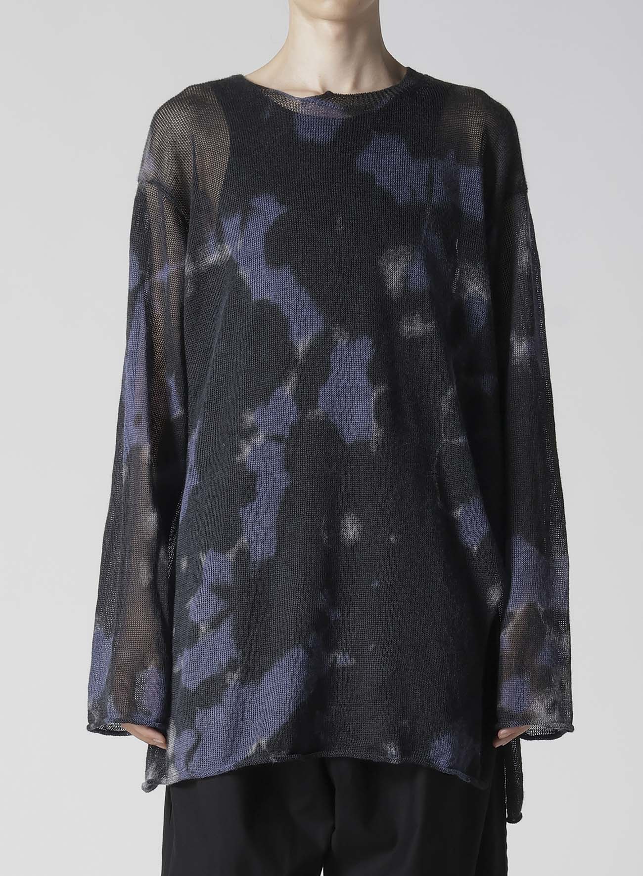 7G Dyed Jersey Front Slit Long Sleeve T-Shirt for Women - Soft & Comfortable Casual Top for Everyday Wear, Workout, and Layering
