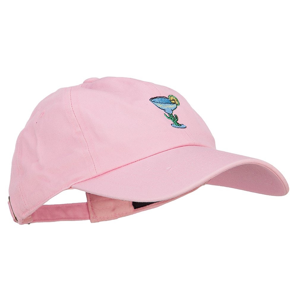 e4Hats.com Margarita Embroidered Unstructured Cotton Baseball Cap - Perfect for Beach Parties, Summer Outings & Casual Wear
