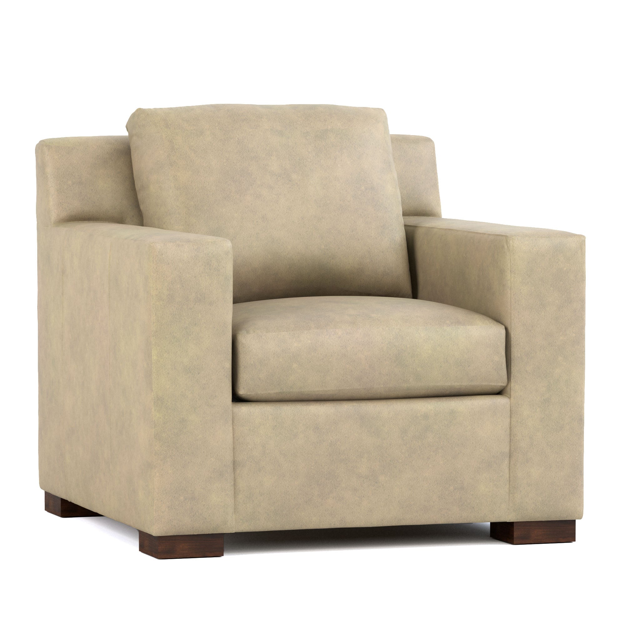 Keene Chair - Modern Accent Chair for Living Room, Bedroom & Office - Stylish Upholstered Armchair with Wooden Legs - Perfect for Relaxing, Reading & Decorating Your Home