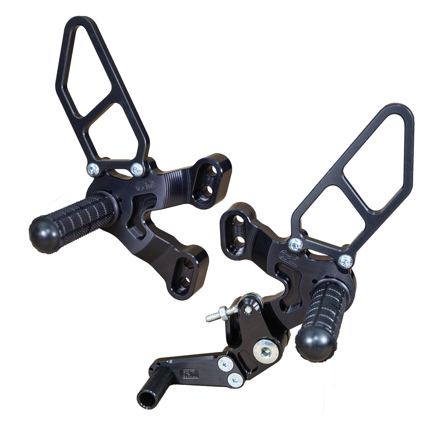Ducati 1198SP & 848 EVO GP Rearset with Quick Shifter - High Performance Motorcycle Footpegs for Racing & Track Days - Perfect for Ducati Sport Bike Upgrades