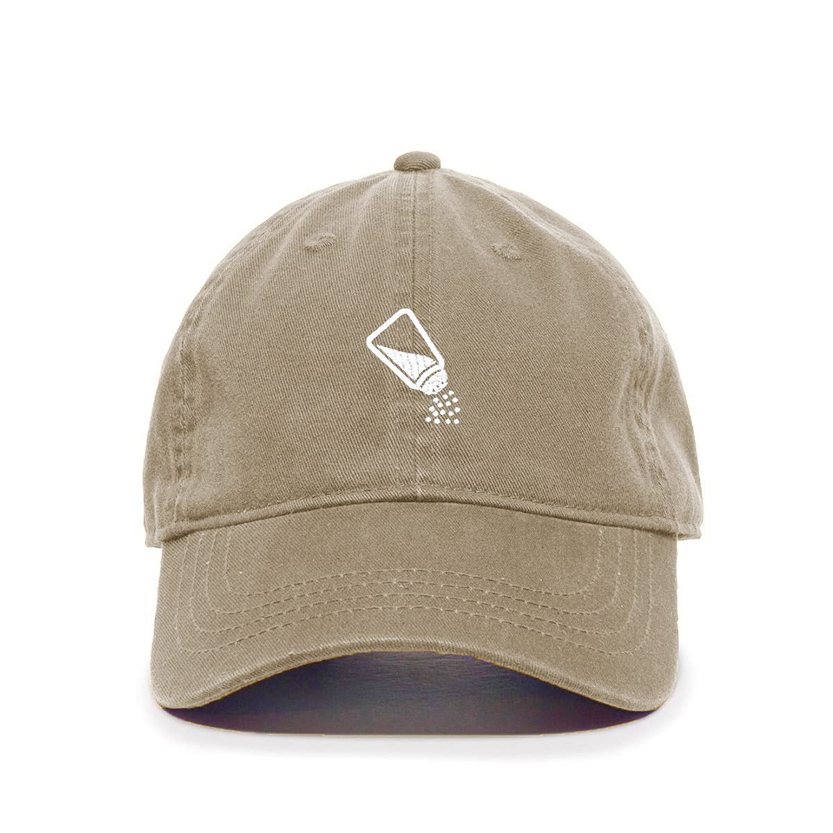 Baseball Cap with Salt and Pepper Shaker Embroidery - Adjustable Cotton Dad Hat for Cooking Enthusiasts & BBQ Lovers - Perfect for Grilling, Outdoor Dining, and Kitchen Gifts