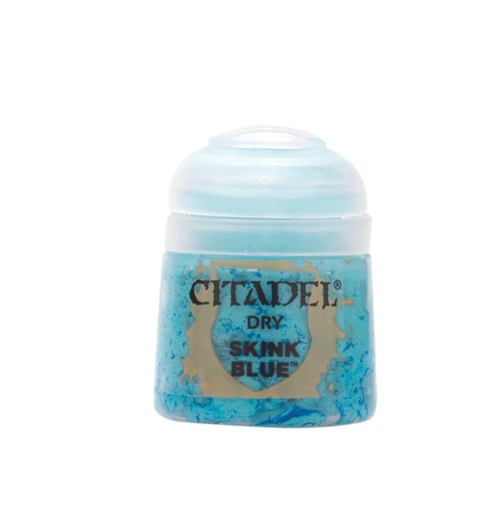 Games Workshop Citadel Drybrush Paint - Skink Blue (24ml) - Miniature Painting for Warhammer, D&D & Tabletop Gaming - Perfect for Dry Brushing Techniques & Model Detailing