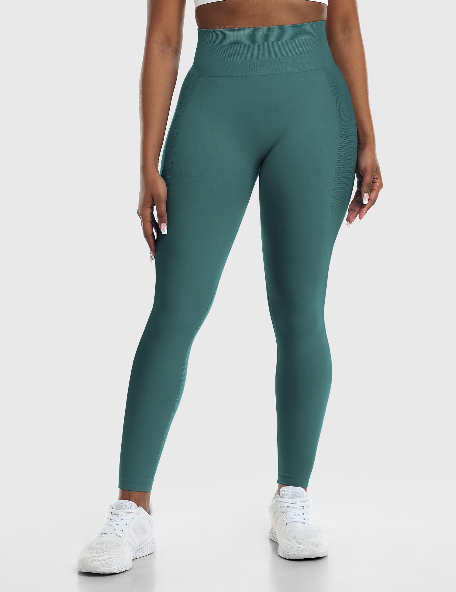 YEOREO Women's High Waisted Seamless Scrunch Butt Lifting Leggings - Gym Workout Yoga Running Athletic Tights for Women - Perfect for Fitness, Lounge & Everyday Wear