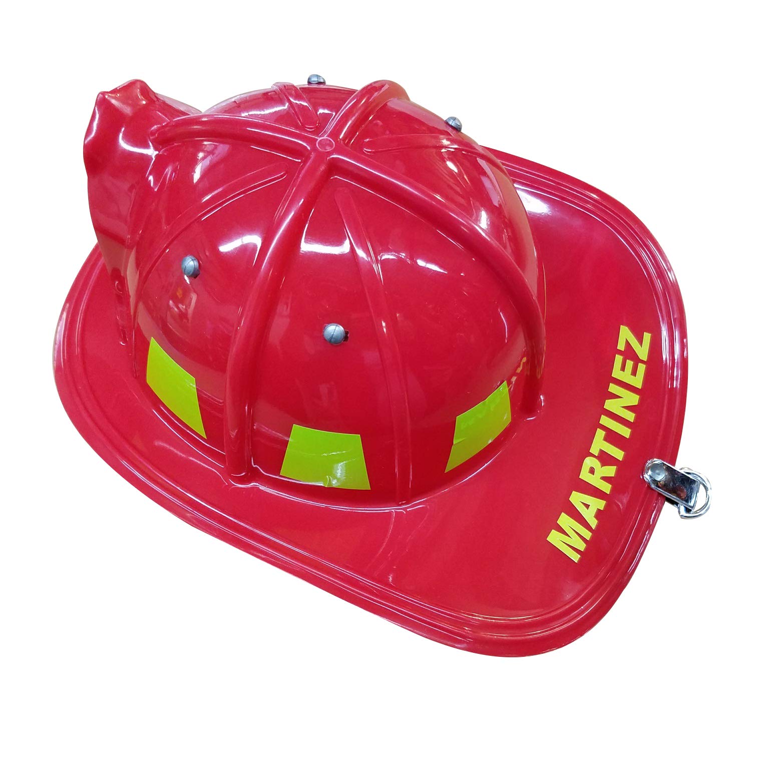 Custom Firefighter Helmet - Red Personalized Safety Gear for Firefighters & First Responders - Perfect for Emergency Rescue, Training & Fire Department Events