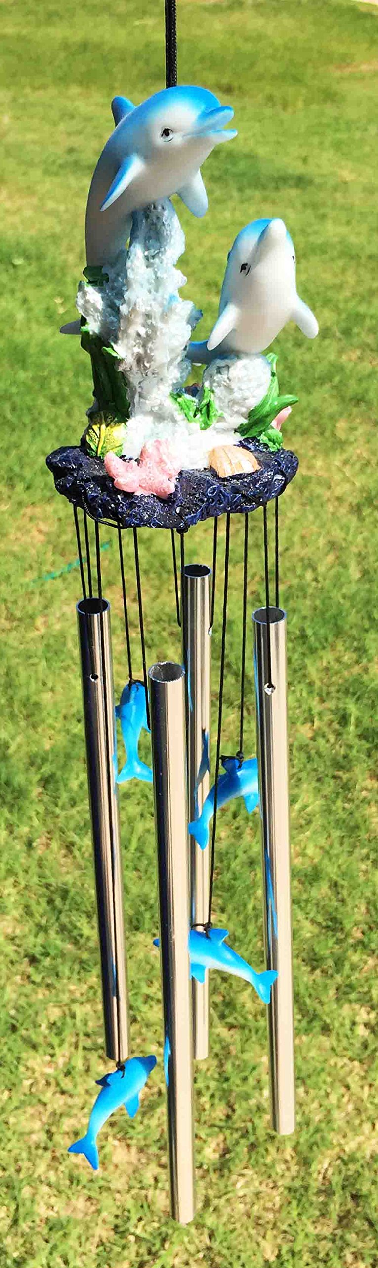 Ocean Dolphin Wind Chime - Relaxing Patio Decor for Home & Garden