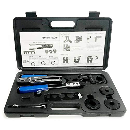 EFIELD Professional PEX Crimping Tool Kit for 3/8