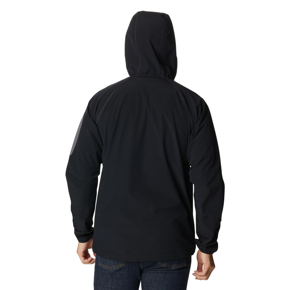 Columbia Men's Tall Heights™ Hooded Softshell Jacket - Water-Resistant & Windproof Outdoor Jacket for Hiking, Camping & Winter Activities
