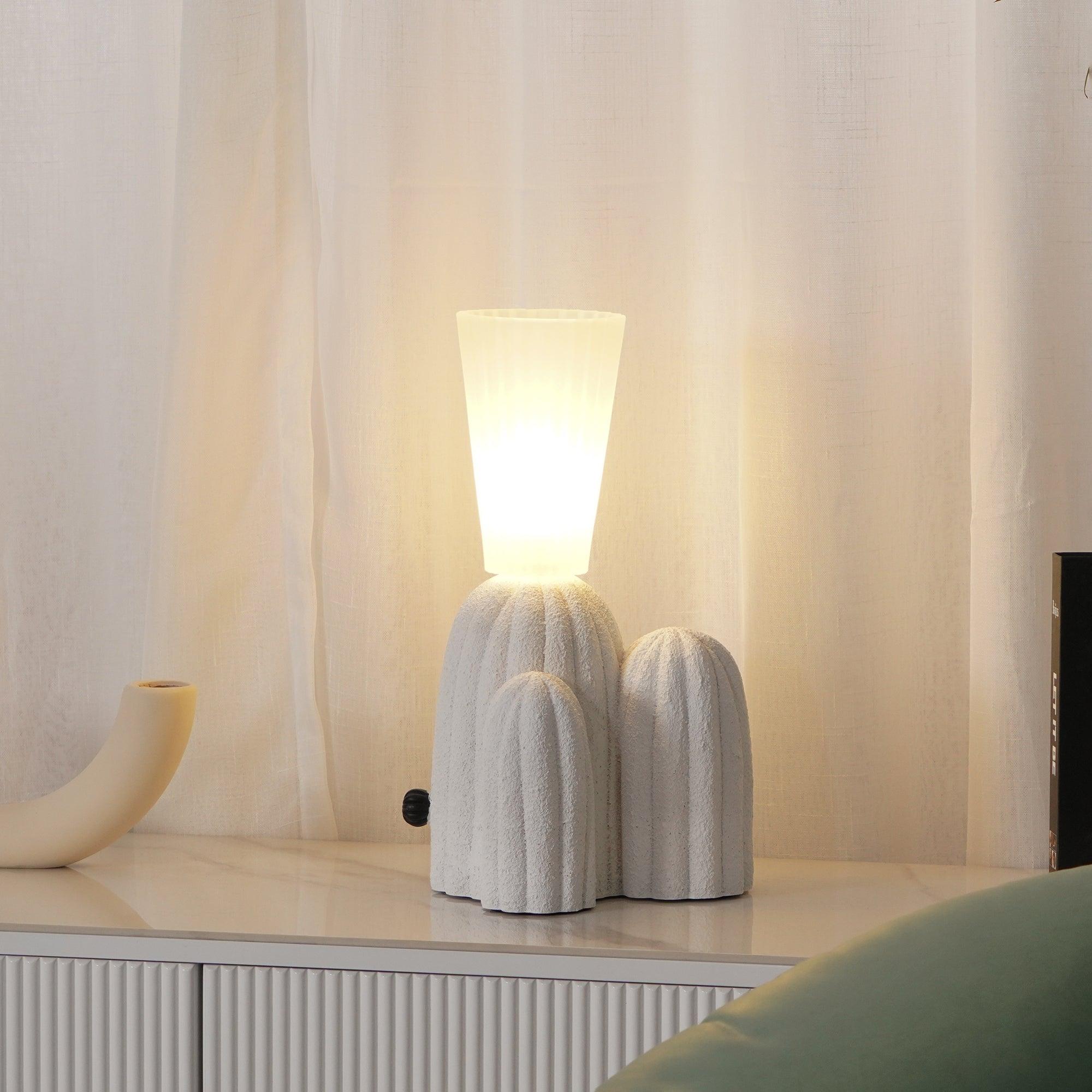 Cactus Night Light - 3D LED Desk Lamp for Bedroom, Nursery, Living Room | Perfect for Kids Room Decor, Relaxation & Ambient Lighting