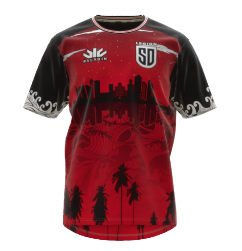 SD Legion City Theme Training Tee - High Performance Workout Shirt for Men & Women - Gym, Running, Fitness, and Casual Wear