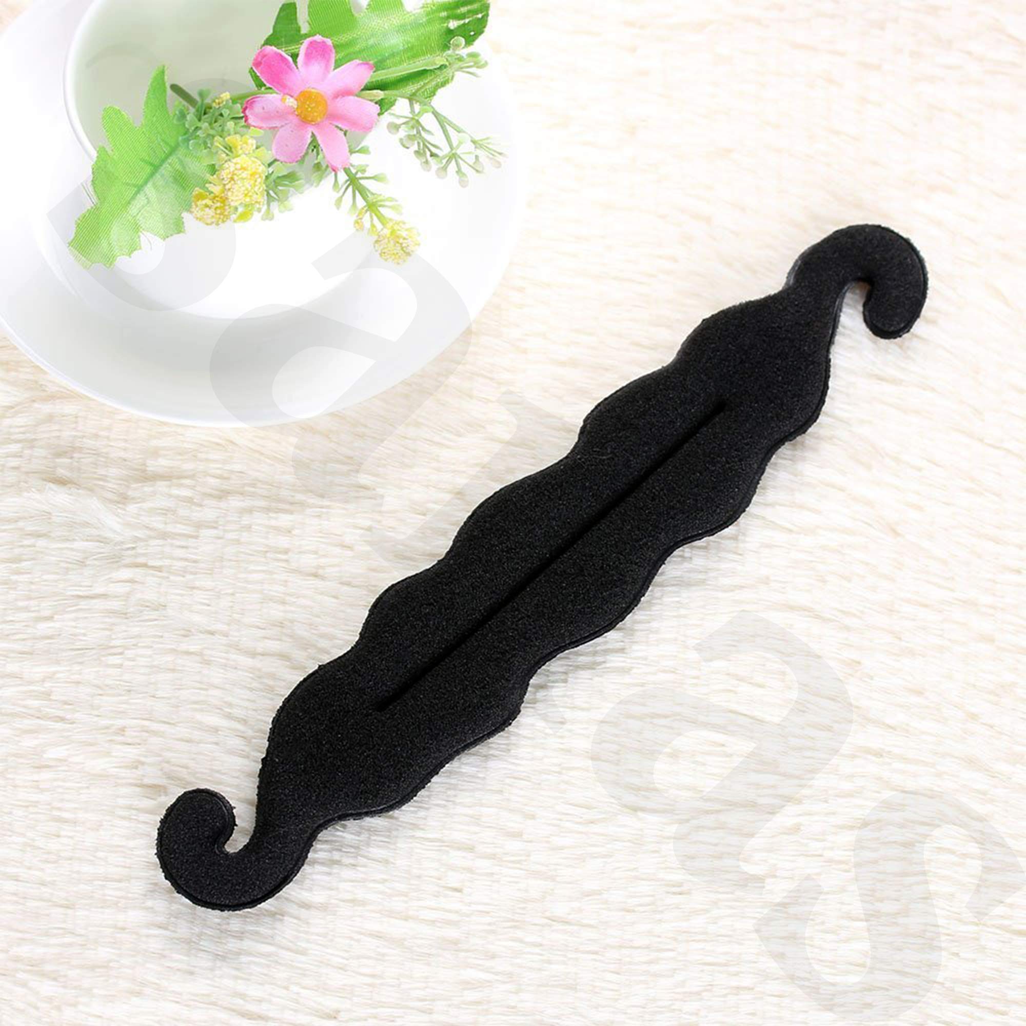 Sanas Hair Donut Bun Maker for Women - 1pc Hair Bun Accessories for Wedding, Party & Everyday Hairstyles - Perfect for Updos, Buns & Special Occasions