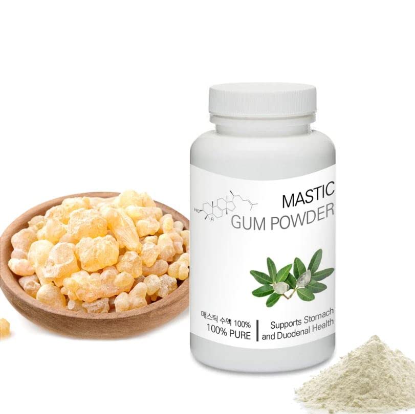 100% Natural Mastic Gum Powder - Prince Premium Medicinal Herbal Supplement (110g) | Supports Digestive Health, Oral Care & Immune System | Perfect for Tea, Smoothies & Natural Remedies