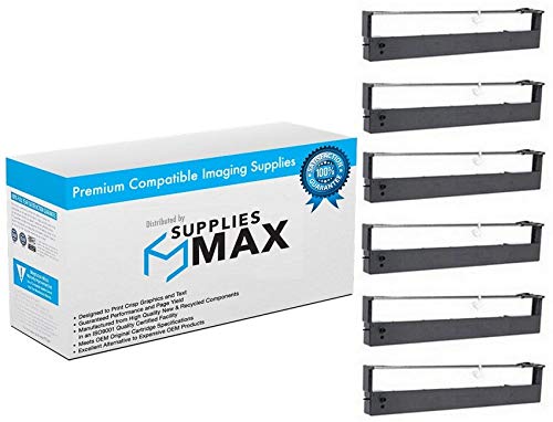 Compaq LA-450/700 Compatible Printer Ribbon Cartridge - 6 Pack (12336-B21) - High-Quality Replacement for Compaq Printers | Perfect for Office, Home & Business Printing Needs