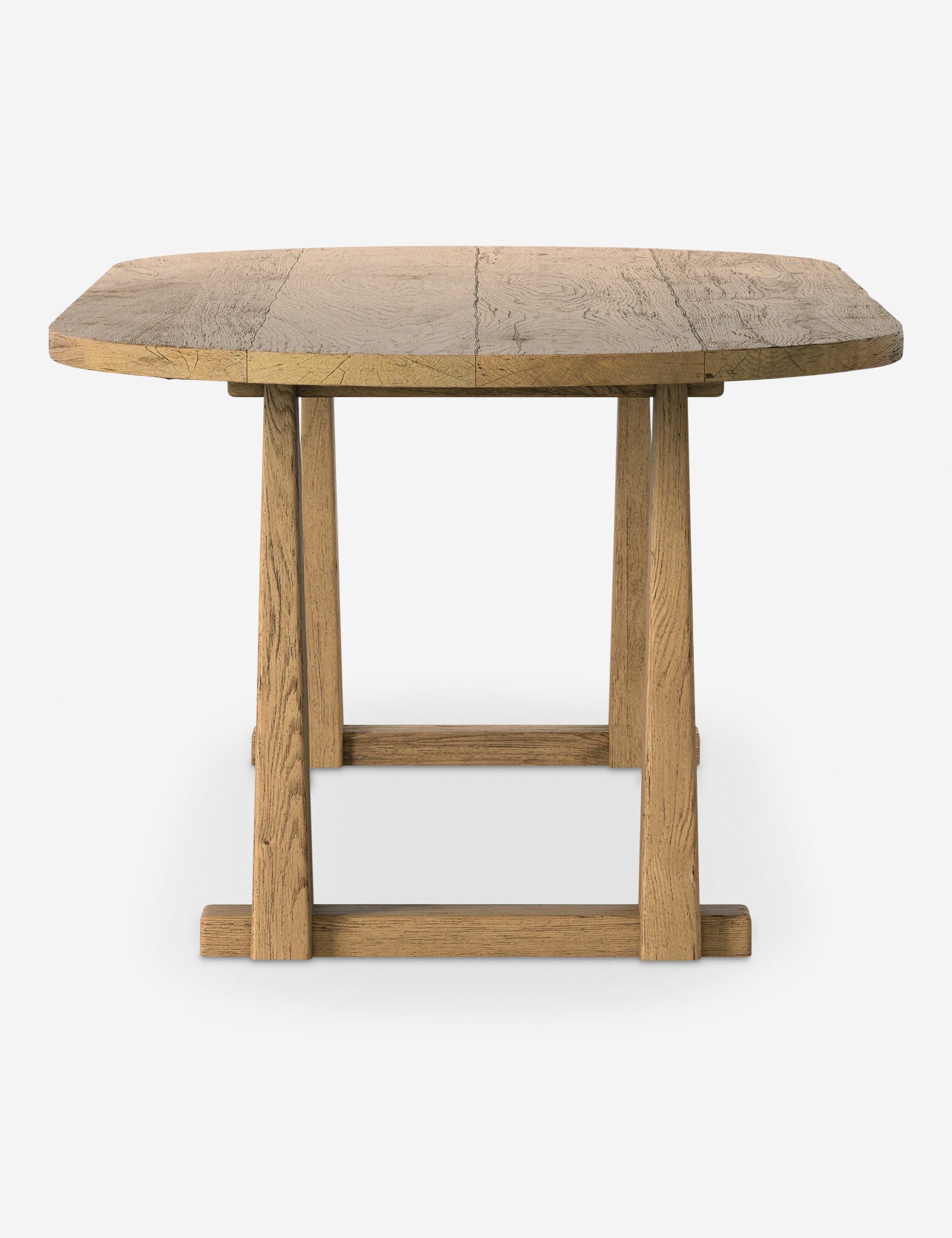 Ayla Dining Table by Amber Lewis x Four Hands - Modern Wooden Dining Table for Kitchen & Dining Room - Perfect for Family Gatherings & Dinner Parties