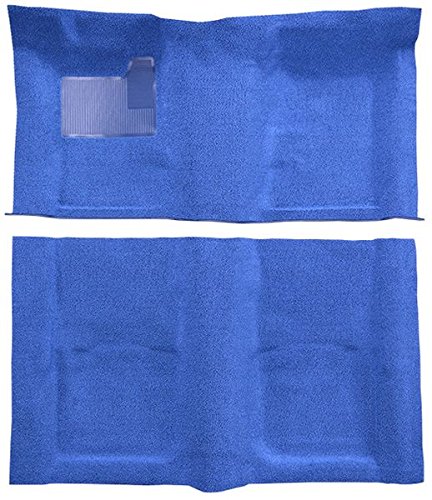 ACC Automotive Carpet Set for 1967-1969 Chevrolet Camaro - 2-Piece Dark Olive Green 80/20 Loop - Perfect Fit Replacement Floor Mats for Classic Car Restoration & Interior Upgrade