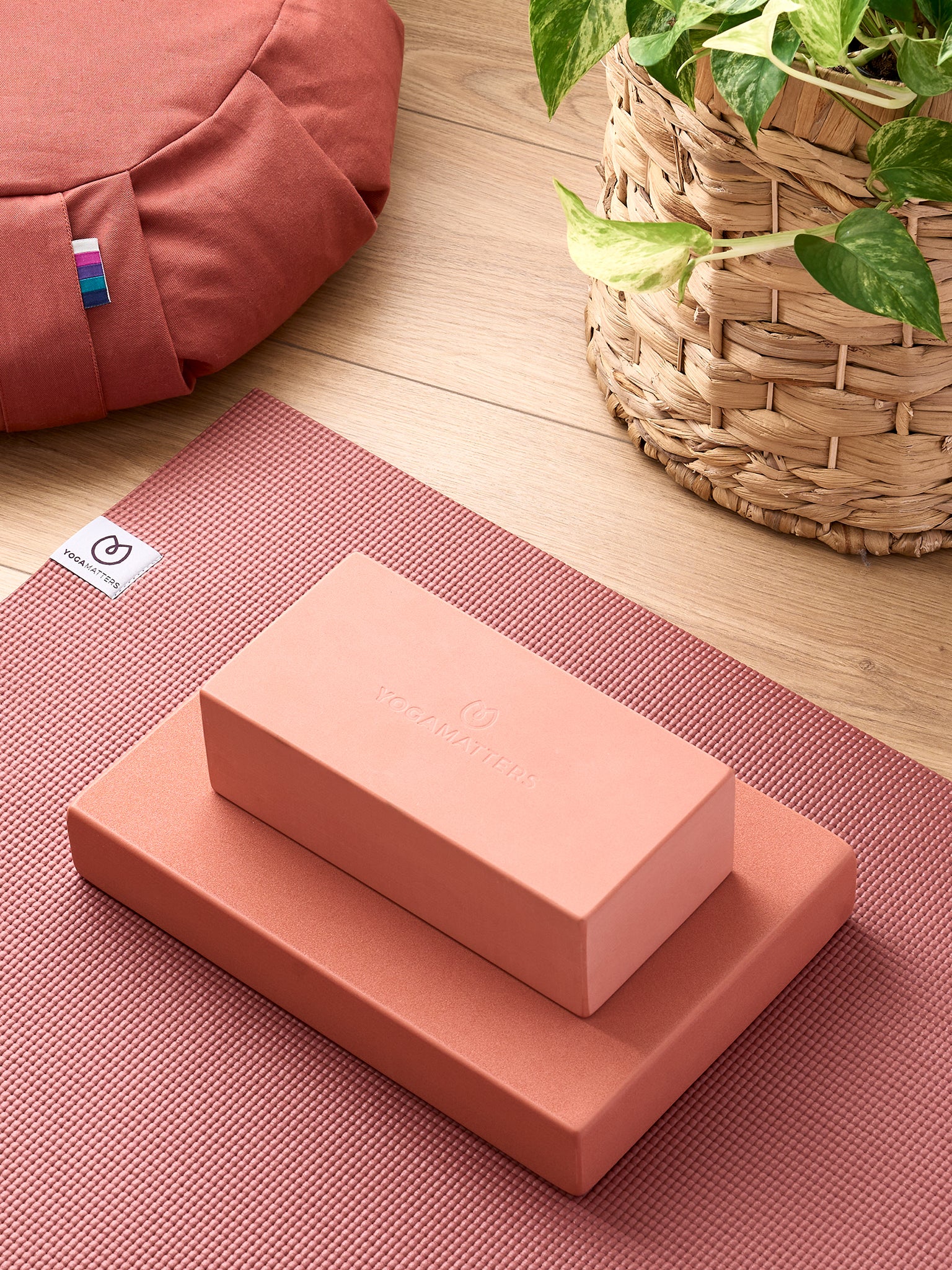 Premium Yoga Brick - High Density Foam Yoga Block for Support & Alignment - Ideal for Yoga, Pilates & Stretching at Home or Studio