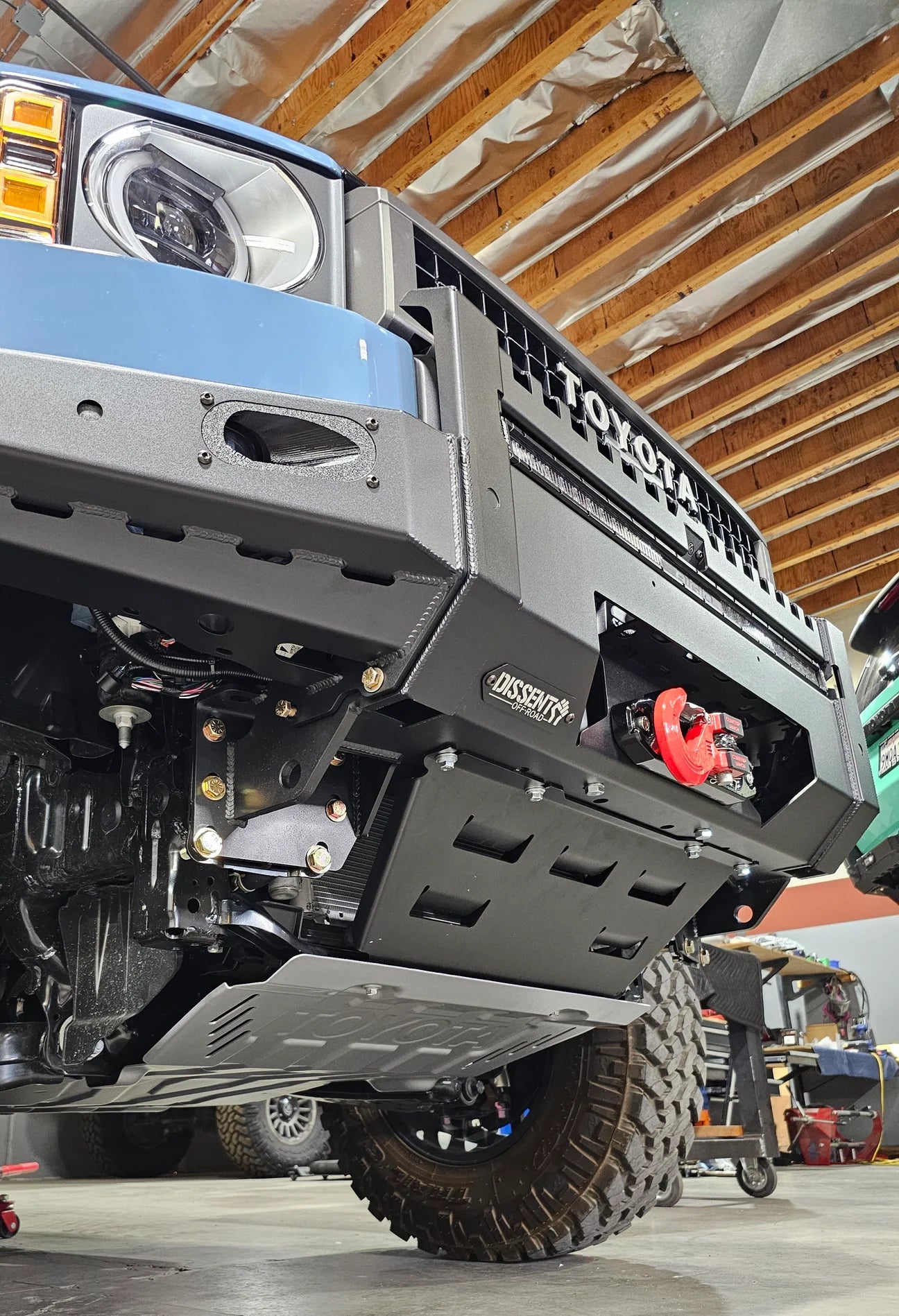 Dissent Off Road Modular Front Winch Bumper for 2024+ Toyota Land Cruiser 250 | Heavy Duty Off-Road Bumper | Perfect for Rock Crawling & Overlanding Adventures