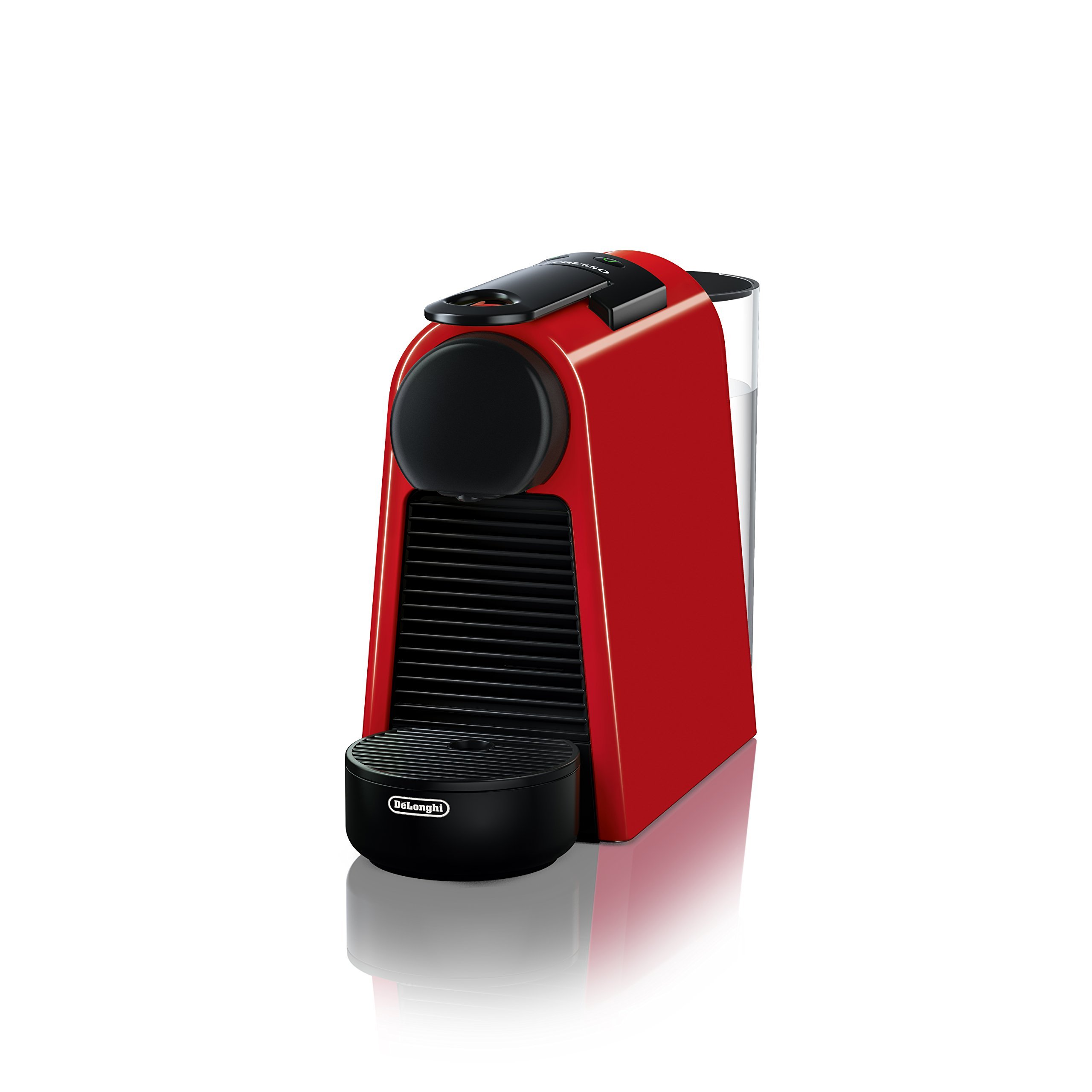 De'Longhi Nespresso Essenza Mini Espresso Machine with Milk Frother - 20.3oz Compact Coffee Maker for Home & Office - Perfect for Espresso & Cappuccino Lovers (Red)
