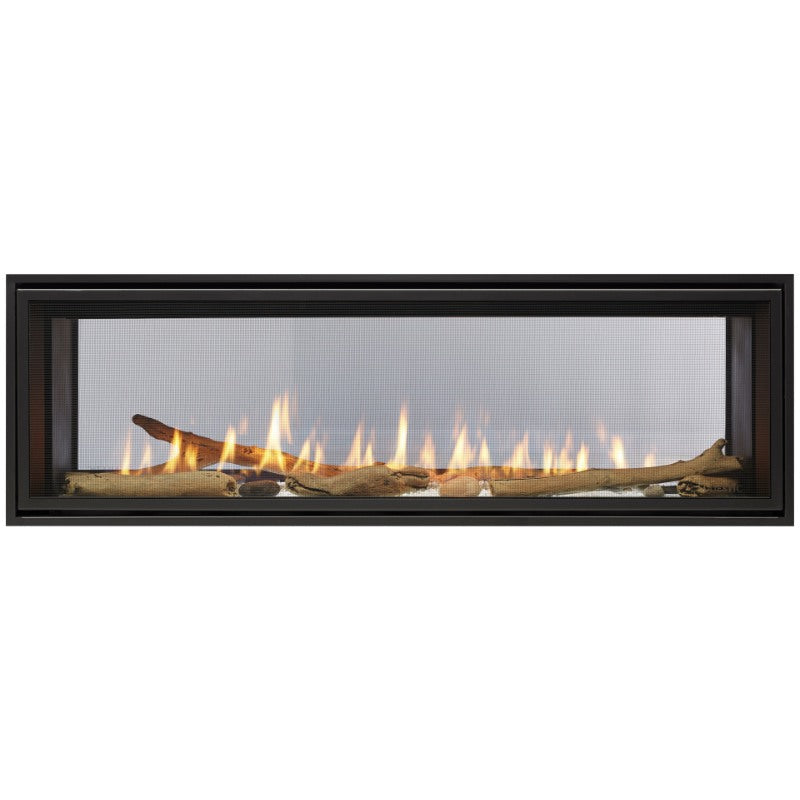 Majestic Echelon II 36-Inch See-Through Linear Direct Vent Gas Fireplace - ECHEL36ST | Modern Home Heating Solution for Living Rooms & Patios