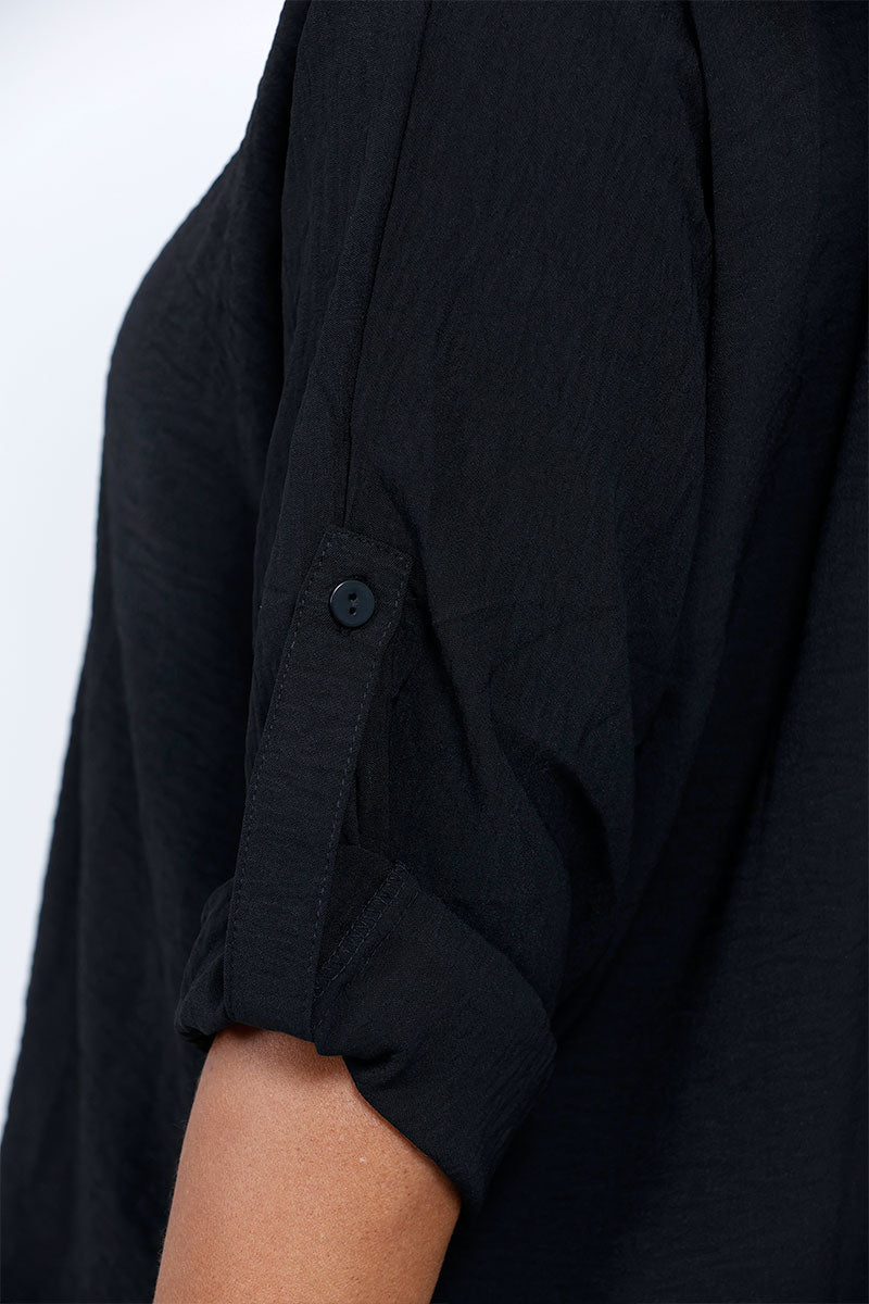 Stylish Women's Airflow Dolman Roll Tab Top - Breathable & Comfortable for Casual Wear, Workout & Summer Outfits