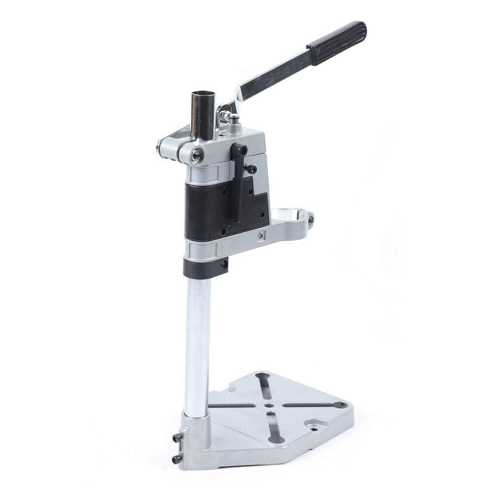 Universal Electric Drill Press Stand - Heavy Duty Bench Drill Clamp for Hand Drill Machine, Perfect for DIY Workstation & Repair Tool | Workshop, Woodworking, Metalworking Projects