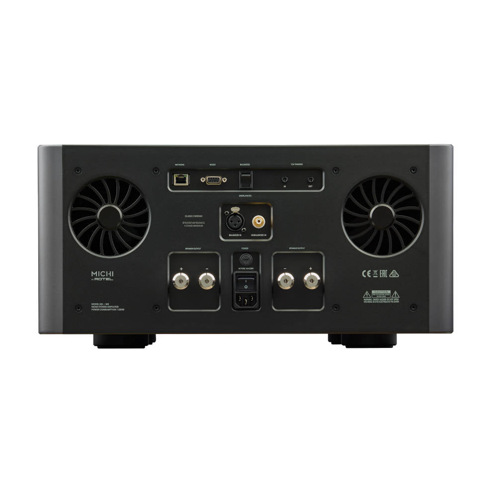Michi M8 Monoblock Power Amplifier - High-End Audio Amplifier for Home Theater & Stereo Systems - Perfect for Audiophiles & Music Enthusiasts