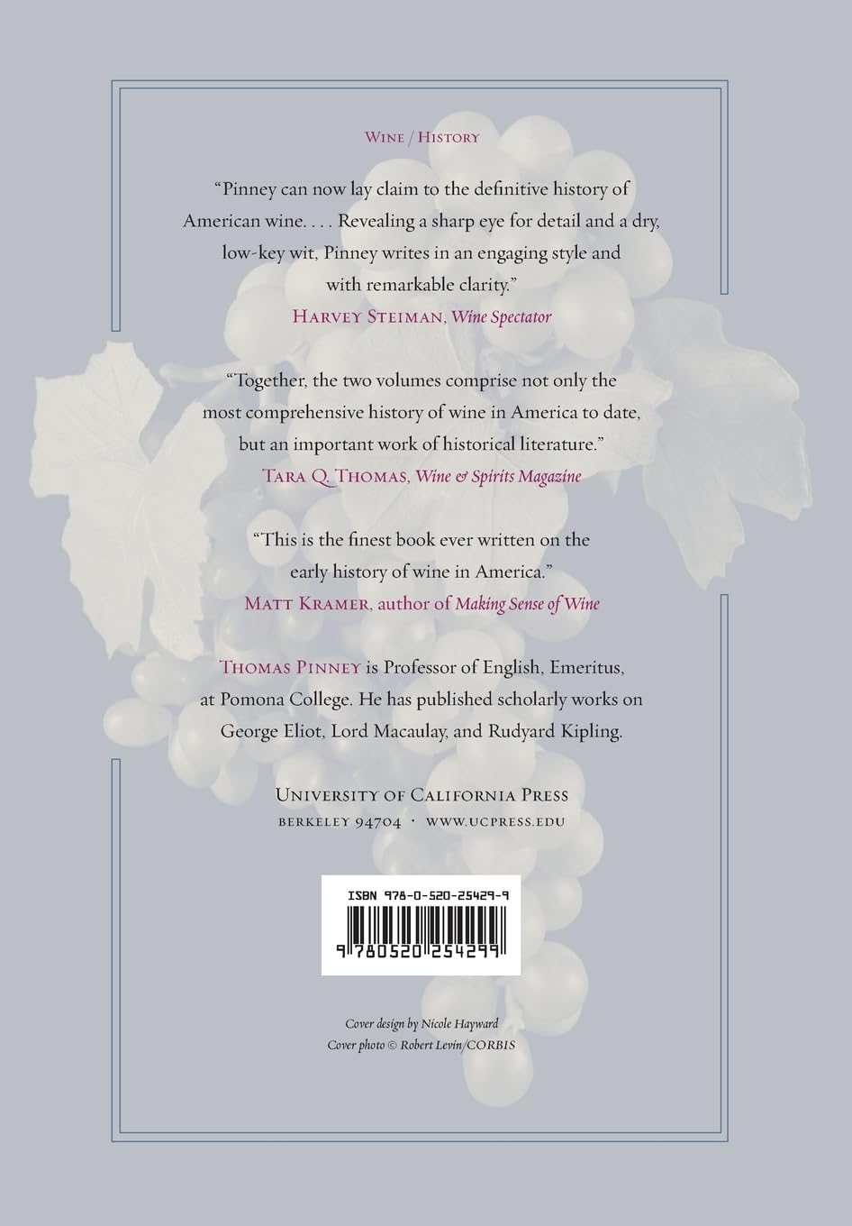 A History of Wine in America Volume 1: From Colonial Times to Prohibition - Explore Early American Winemaking Traditions for Wine Enthusiasts & History Buffs