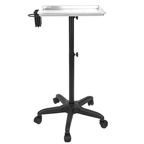 Professional Hair Salon Trolley with Removable Trays - Mobile Rolling Cart for Hairdressing, Beauty & Pet Grooming - Perfect for Salon Organization, Styling Tools Storage & Mobile Workstation