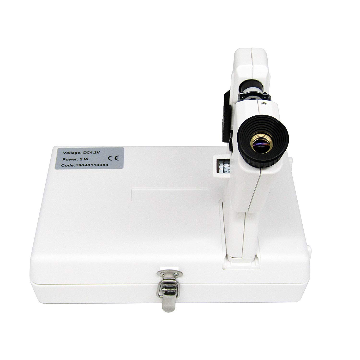 MXBAOHENG Portable Optical Lensmeter - Manual Focimeter for Eyeglass Testing, Spectacle Lens Scanner & Optometry Equipment | Perfect for Eye Clinics, Optical Shops & Home Use