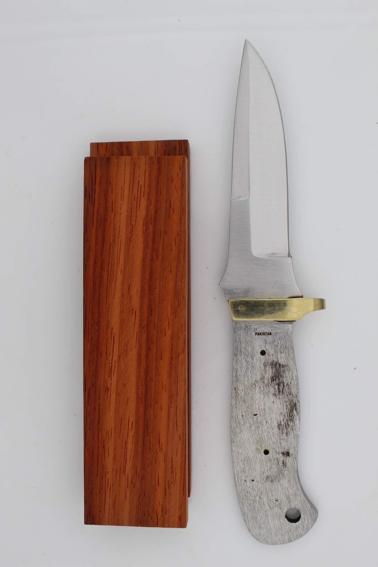 8 Inch Double Edge Knife Kit - Premium 440C Stainless Steel DIY Knife Making Supplies for Beginners | Professional Knife Crafting Tools | Hunting, Camping & Outdoor Survival Gear - Payne Bros Knives