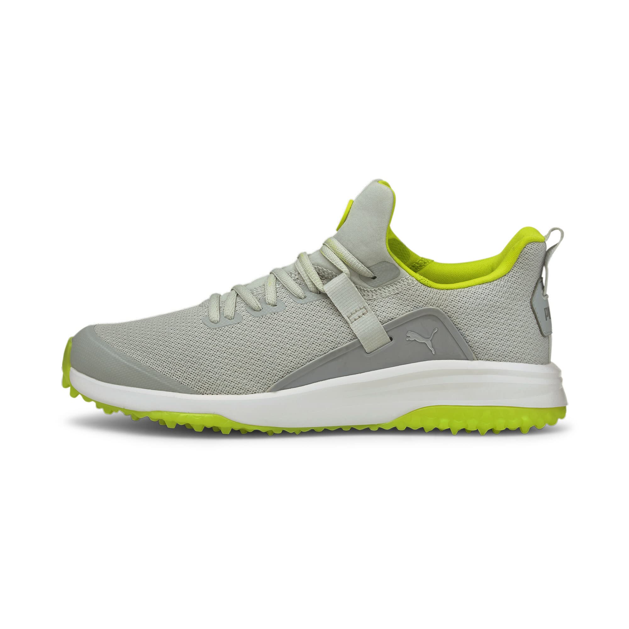 Puma Men's Fusion Evo Golf Shoes - Lightweight & Waterproof Spiked Golf Shoes for Men - Perfect for Golf Course & Driving Range Play