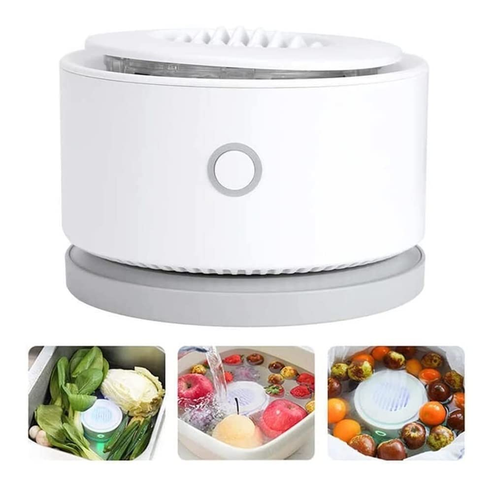 KUTTXRAS Automatic Vegetable Washer & Fruit Cleaner - USB Rechargeable Food Purifier for Home Kitchen | Perfect for Organic Produce, Salad Prep & Healthy Eating