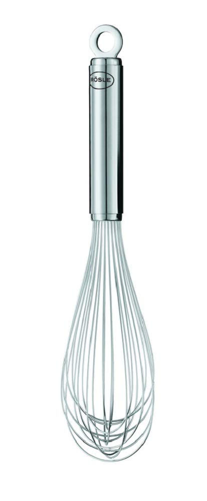 Rösle Stainless Steel Balloon Egg Whisk - 14 Wire Heavy Duty Kitchen Whisk - 12.6 Inch Professional Baking Tool for Mixing, Beating Eggs & Cream - Perfect for Home Bakers & Professional Chefs