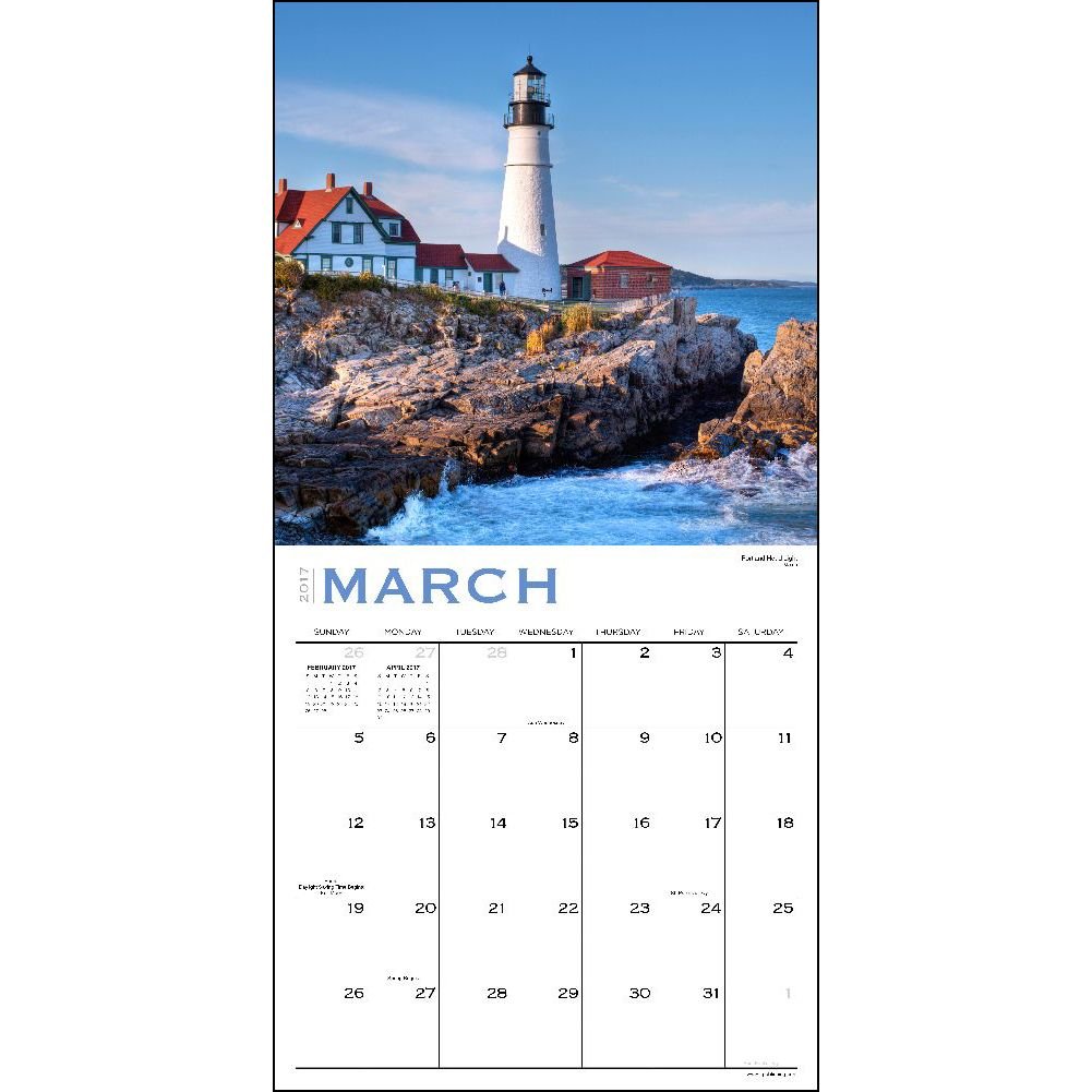 TF Publishing 2017 America Wall Calendar (17-1096) - Large Monthly Planner with US Landscapes, Perfect for Home, Office & School Organization