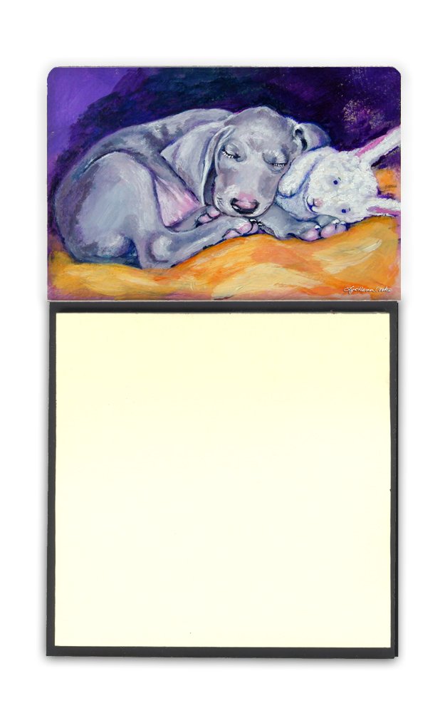 Caroline's Treasures Multicolor Desk Artwork Notepad Holder (7354SN) - Perfect for Office, Home & School Organization