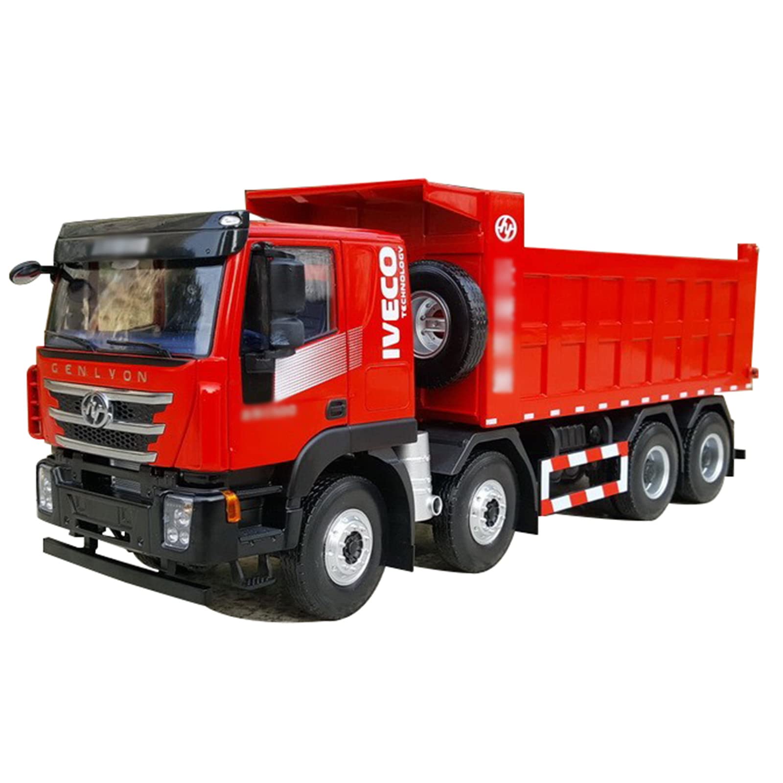 1:24 Scale DSISI Alloy Die-Cast Car Model - Full Open Truck Simulation for Collection & Display | Realistic Engineering Vehicle Replica for Home Decor, Office Display, and Car Enthusiast Gifts