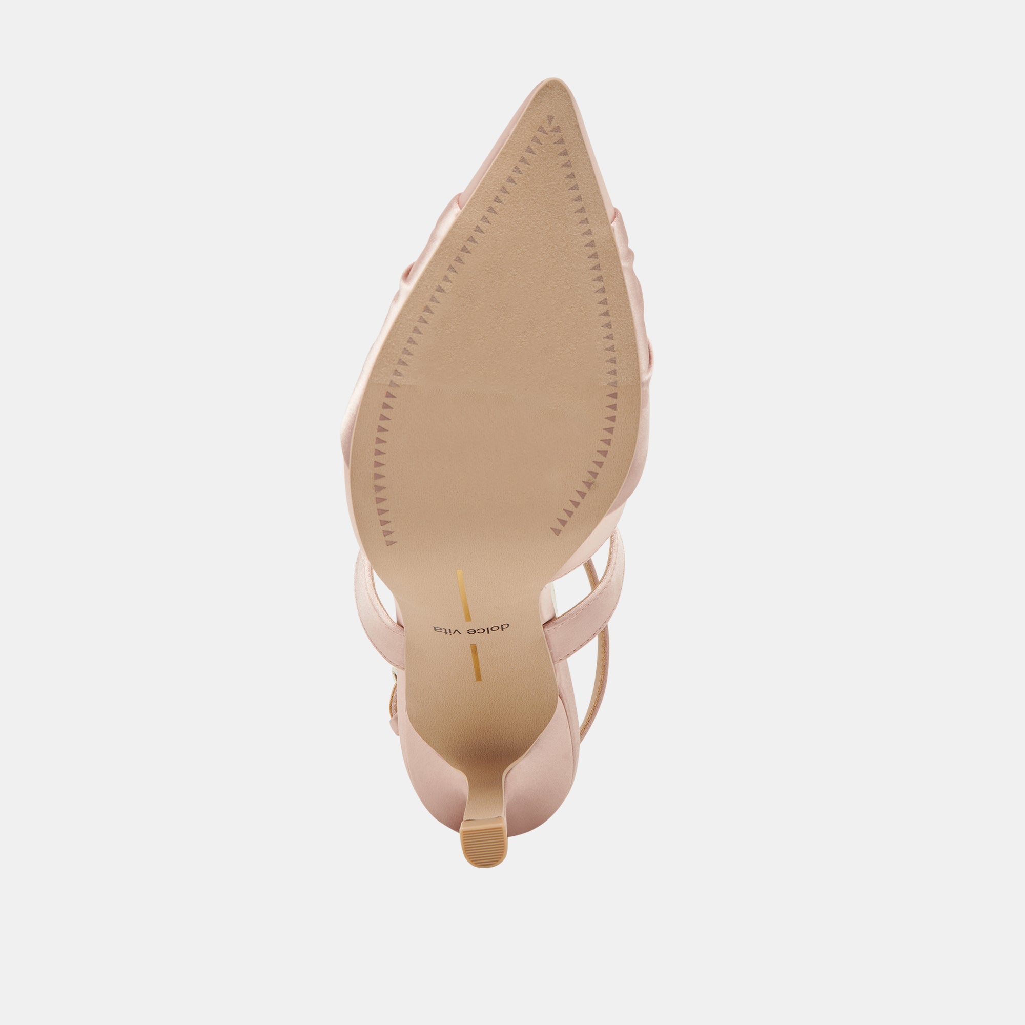 KAYSEY Women's Light Blush Satin High Heels - Elegant Dress Shoes for Parties, Weddings & Formal Events