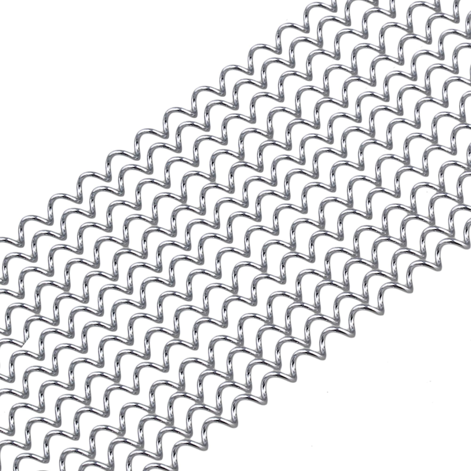 Bstinay 10-Pack 24-Strand Snare Drum Wires - Durable 14-Inch Silver Drum Springs for Professional Drum Kits | Perfect for Live Performances & Studio Recording
