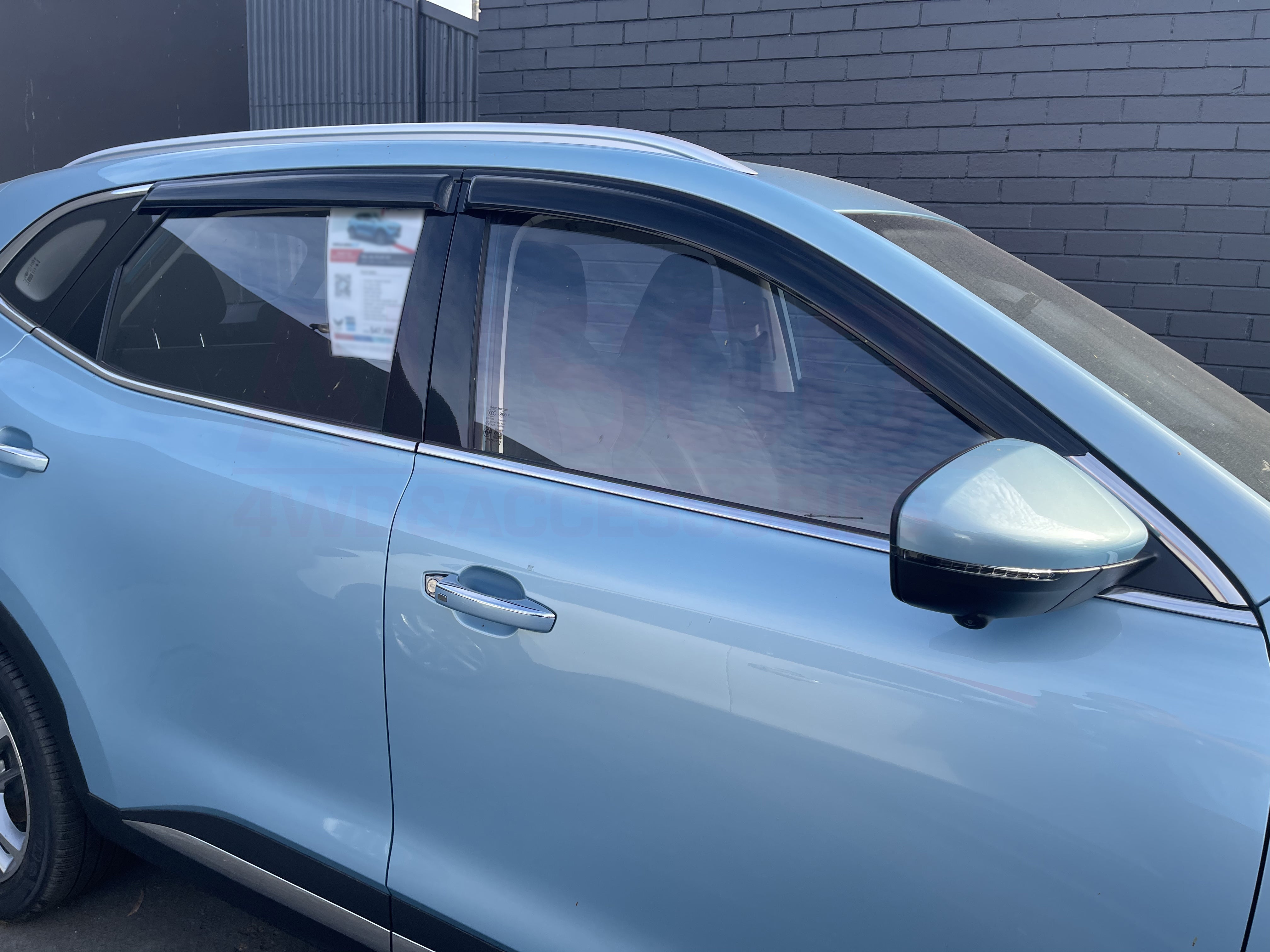 Premium MG HS 2019-2024 Car Weather Shields - Wind & Rain Protection for All Seasons | Perfect for Road Trips & Daily Commutes
