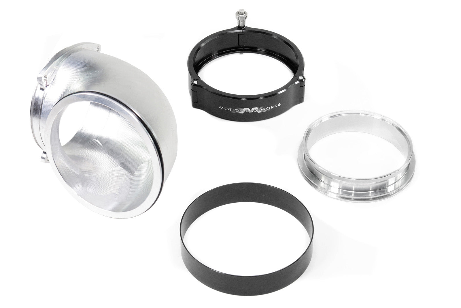 High Flow 90° Tight Radius 4 Quick Seal Attachment for ICON 102mm Throttle Body BARE 10 14017 - Performance Upgrade for Racing & High-Performance Vehicles