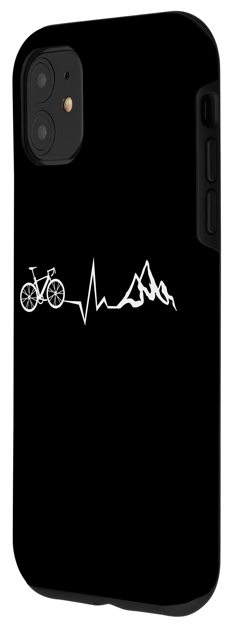 iPhone 11 Case - Shockproof Bike Cycling Phone Cover with Mountain Design for Outdoor Sports & Adventure Enthusiasts | Perfect for Mountain Biking, Road Cycling & Fitness Tracking