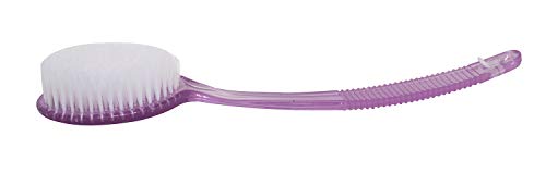 Premium Exfoliating Loofah Bath Brush for Women & Men - Soft & Durable Skin Scrubber, Pink (Pack of 1) | Ideal for Shower, Spa, and Gentle Body Exfoliation