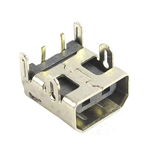 2X Replacement USB Charging Port DC Power Jack Socket for Nintendo Wii U Gamepad - Fix Charging Issues - Perfect for Home Gaming & Repair Shops