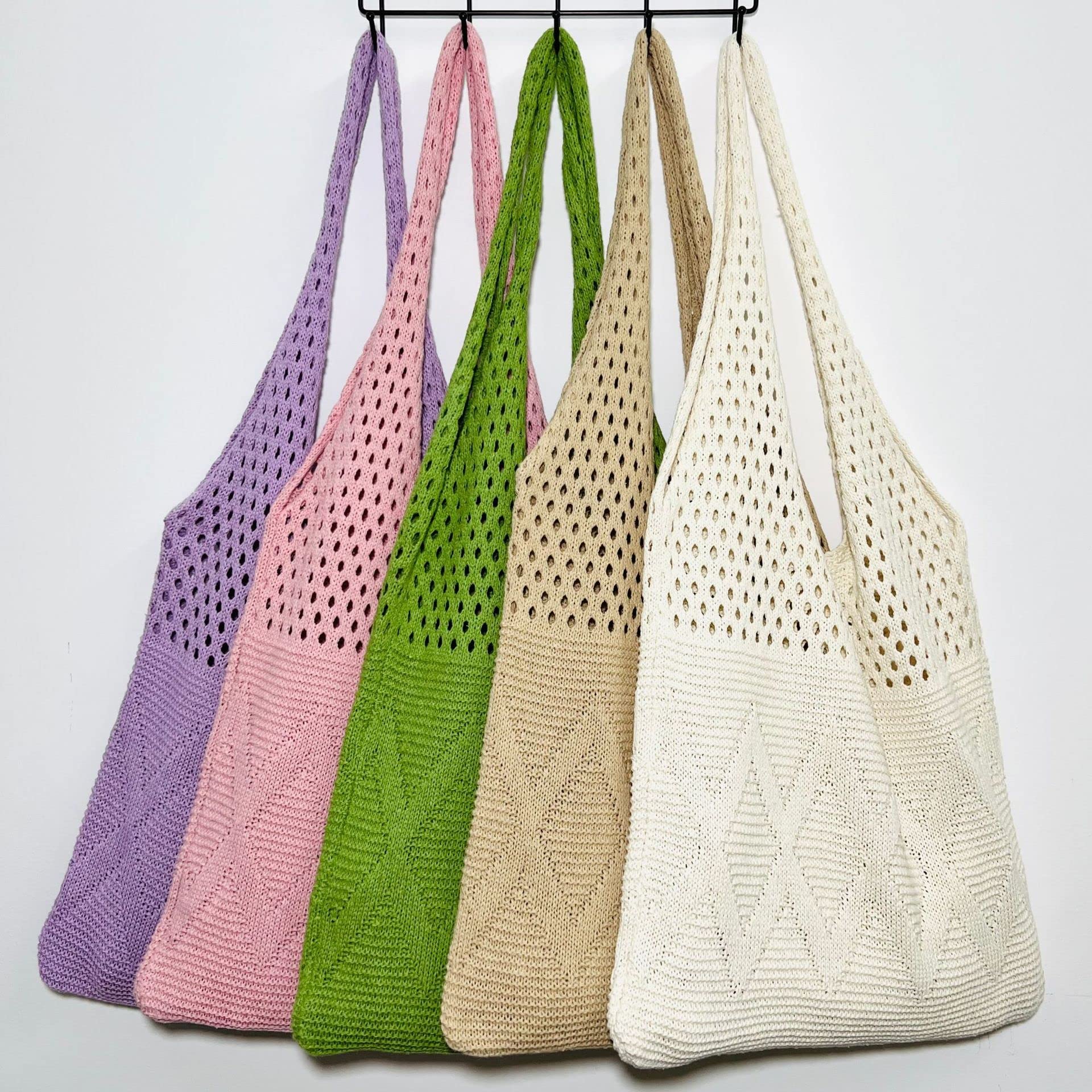 Stylish Crochet Hobo Tote Bag for Women - Handmade Knitted Beach Purse - Perfect for Summer, Travel & Boho Fashion Accessories