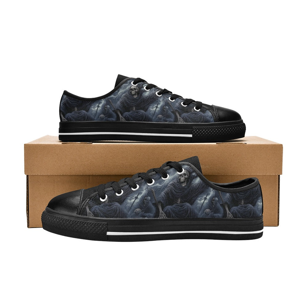 Lightning Grim Reaper Aquila Canvas Shoes - Stylish & Comfortable Sneakers for Men & Women | Perfect for Casual Wear, Street Fashion & Everyday Outfits