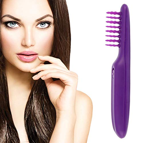 Wet Brush Detangler for Curly & Straight Hair - No Batteries Needed - Perfect for Wet & Dry Hair Styling