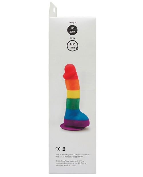 Thick Rick Pride Dildo - Realistic Silicone Adult Toy for Men & Women - Perfect for Solo Play, Couples, and LGBTQ+ Pleasure